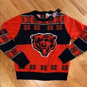NFL Black and Red Bear Logo Sweater (youth)